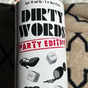DIRTY WORDS party edition- dice game